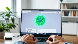 Charles Hoskinson testing zero-knowledge wallet recovery on Cardano laptop screen