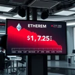 Ethereum Nears First Three-Quarter Losing Streak as ETH Trades Near $1,725