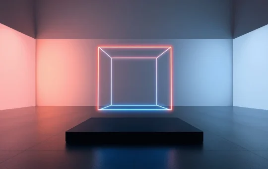 3D wireframe cube representing Render Network token price analysis and potential breakout.