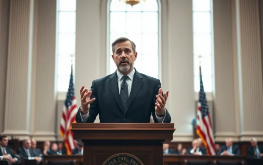 Ripple CEO Brad Garlinghouse speaking at a legislative hearing in Washington D.C.