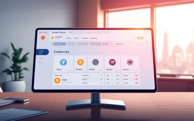 Venus Protocol interface showing tokenized stock collateral options on BNB Chain