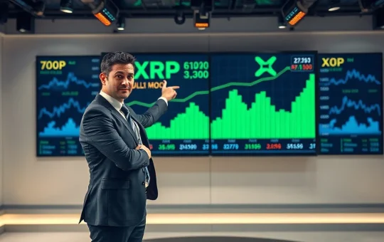 Teucrium CEO points to XRP price chart indicating buying opportunity
