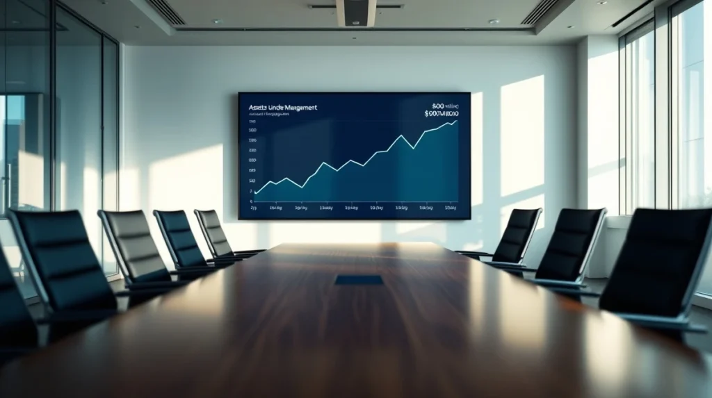 Digital display showing BlackRock BUIDL fund AUM crossing $900 million on Avalanche network