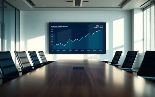 Digital display showing BlackRock BUIDL fund AUM crossing $900 million on Avalanche network
