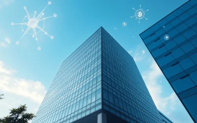 Modern office building in Jakarta representing BTSE Indonesia's regulated crypto exchange launch