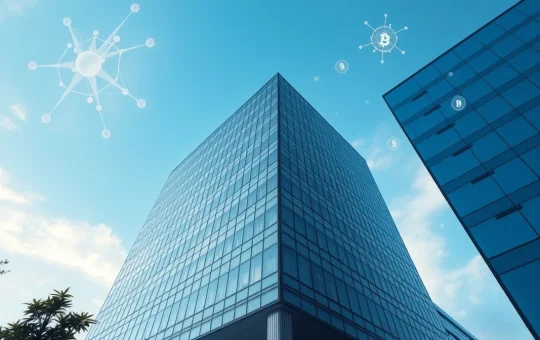 Modern office building in Jakarta representing BTSE Indonesia's regulated crypto exchange launch