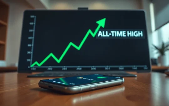 Digital price chart showing DEXE token reaching a new all-time high after ChangeNOW listing.