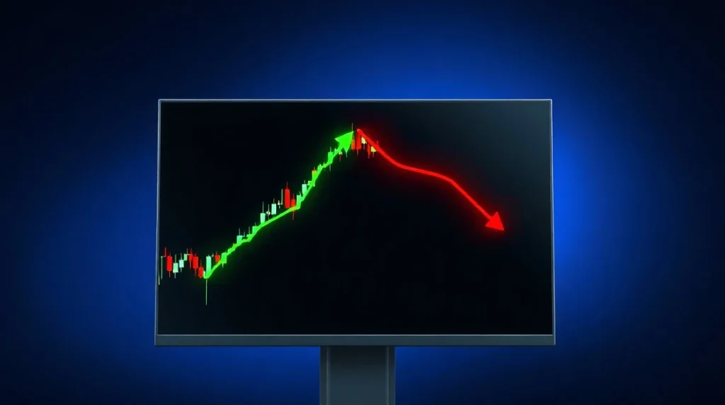 Ethereum MVRV ratio chart showing bullish reversal signal with green upward arrow