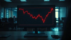 Audiera (BEAT) price chart showing a sharp decline over the past week
