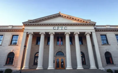 CFTC headquarters building in Washington, D.C., where the Innovation Advisory Committee met on August 20, 2026.