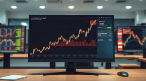 Ethena ENA price chart showing upward momentum approaching $0.14 resistance level