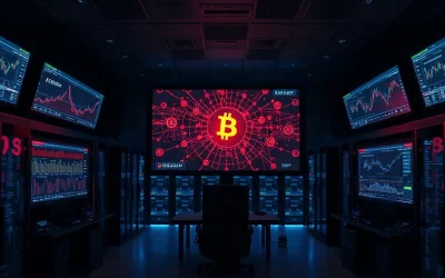 Security monitoring screens showing a blockchain exploit alert after Moonwell's $9M Base hack
