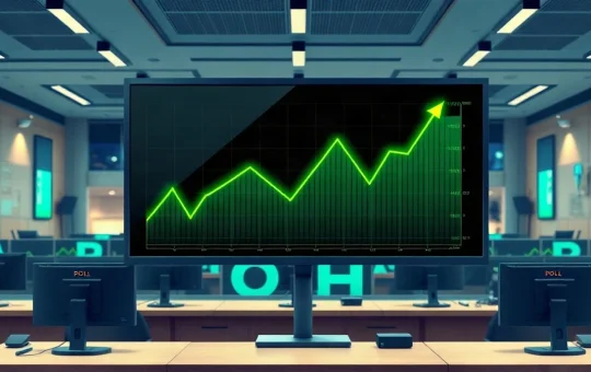 POL price chart showing a 5% surge with rising futures volume and key resistance levels