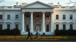 White House in Washington, D.C., ahead of the August 19 crypto summit with industry leaders and regulators.