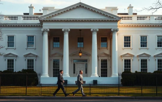 White House in Washington, D.C., ahead of the August 19 crypto summit with industry leaders and regulators.