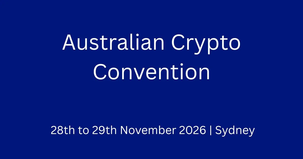 Australian Crypto Convention – event banner