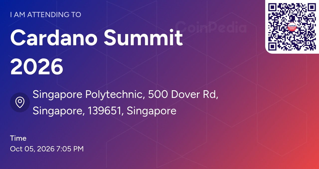 Cardano Summit 2026 – event banner