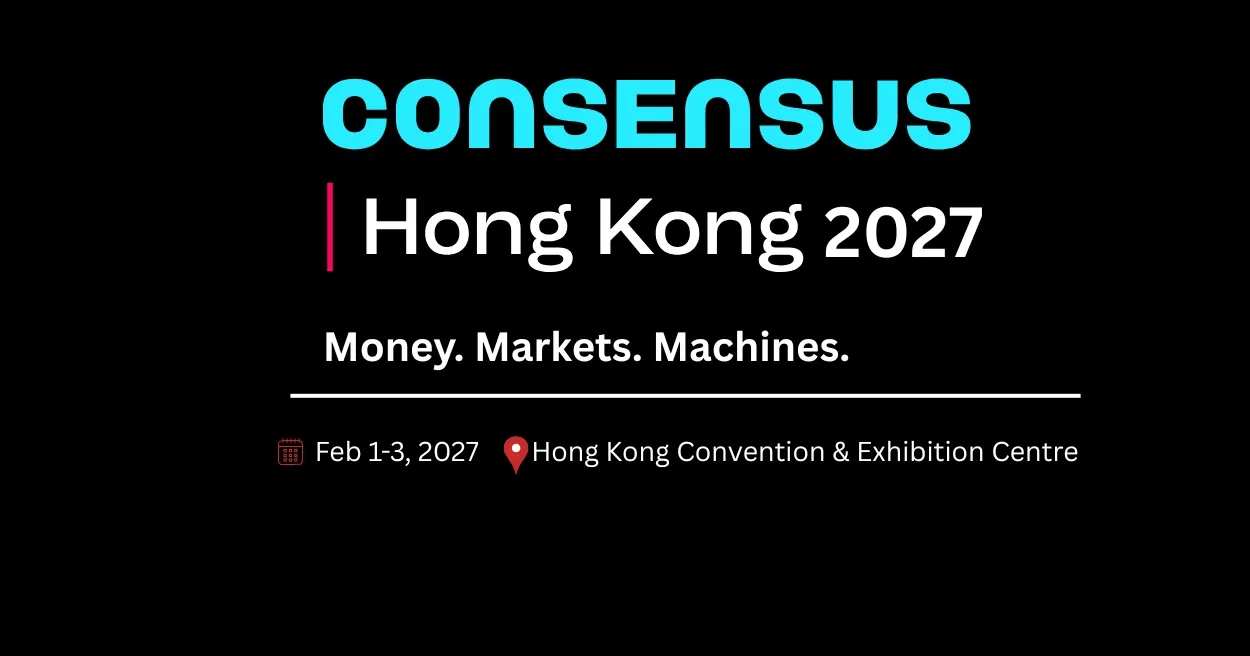 Consensus Hong Kong 2027 – event banner