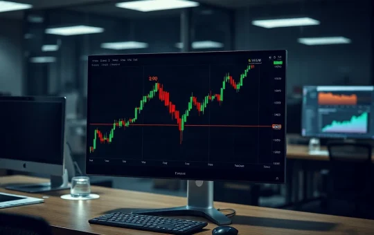 Cryptocurrency trading chart showing DEXE token's sharp crash and recovery