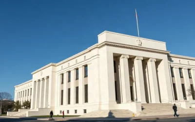 Federal Reserve building in Washington DC ahead of September FOMC rate decision