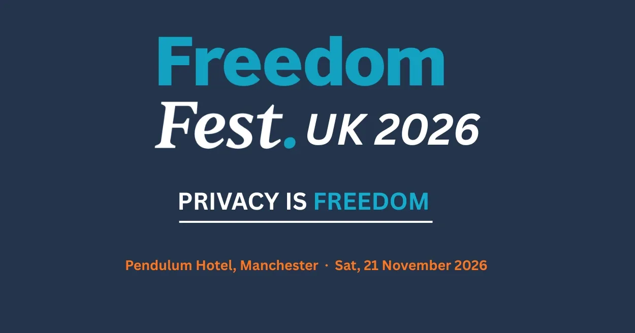 Freedom Fest UK 2026 – event banner