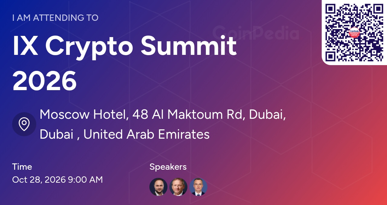 IX Crypto Summit 2026 – event banner