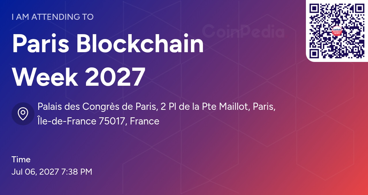 Paris Blockchain Week 2027 – event banner