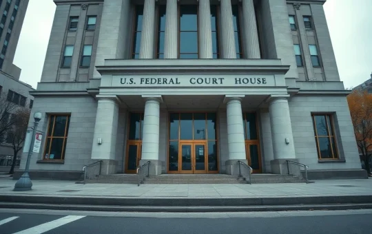 Federal courthouse exterior in Manhattan where a judge ruled on Celsius claims against Chainalysis