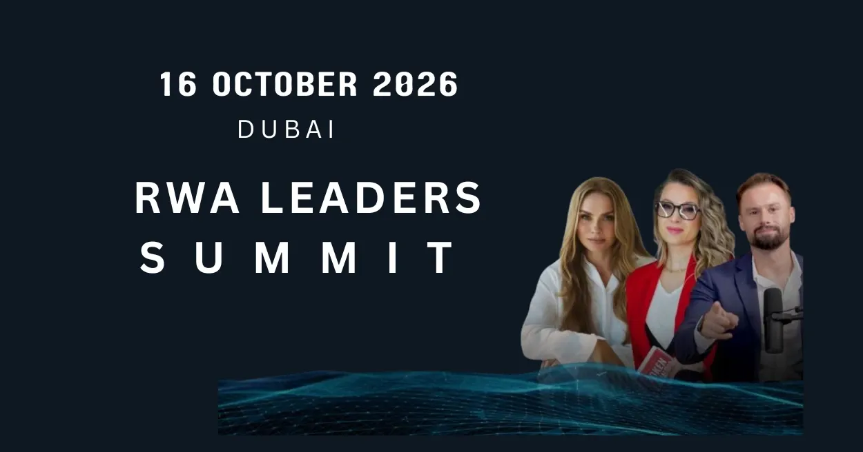 RWA Leaders Summit Dubai 2026 – event banner